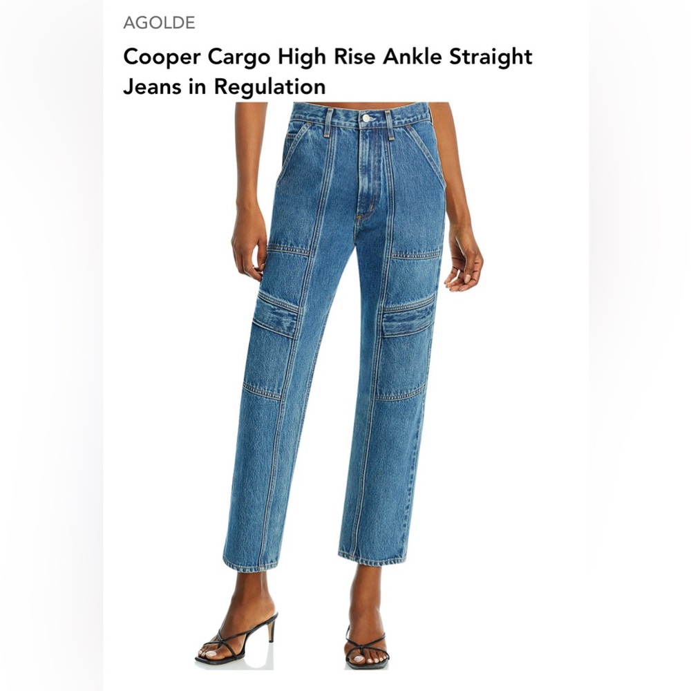 Agolde Cooper Cargo Jeans (Color Regulation)